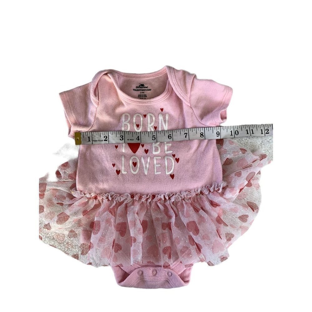 Baby Girls Valentine Onesis